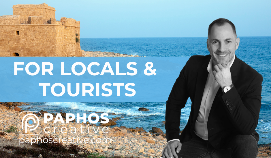For locals & tourists – Marketing solutions for Paphos-based businesses A strong business is one that’s visible to everyone who needs it – locals and tourists alike. In Cyprus – especially in and around Paphos – businesses have two main target audiences: