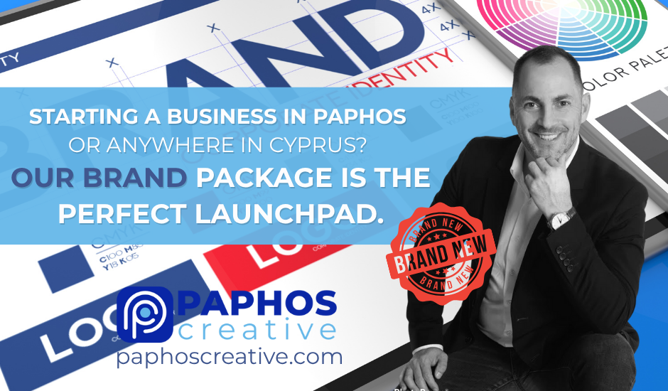 Logo design and brand identity Cyprus, Paphos